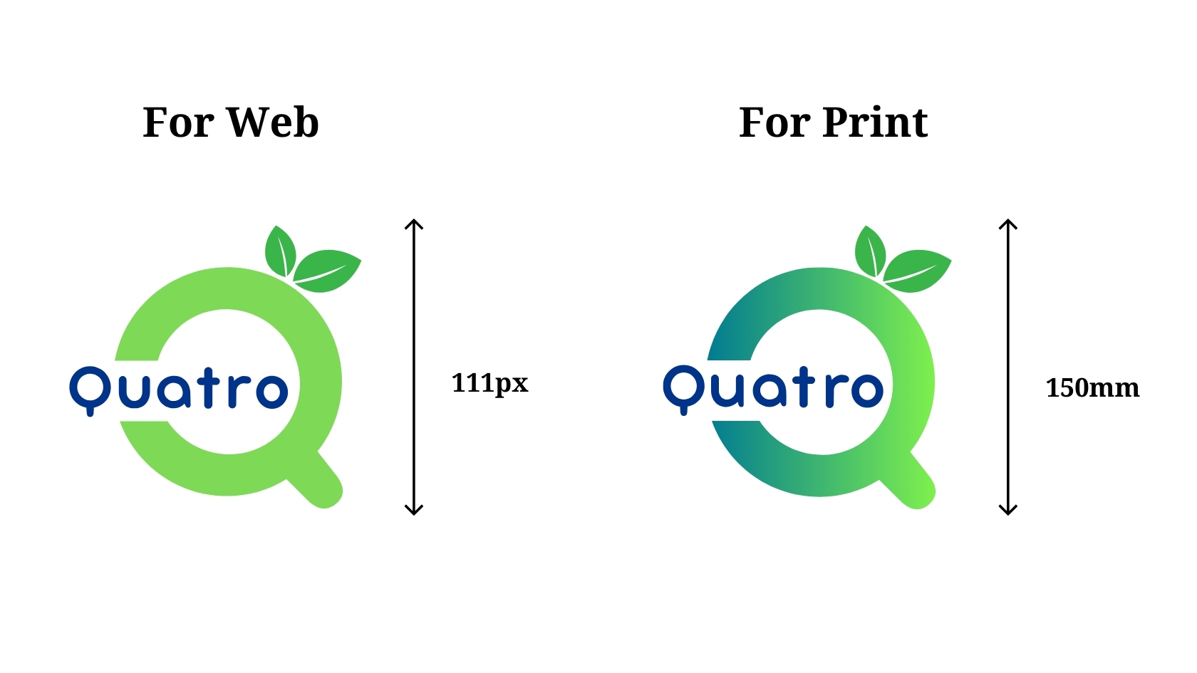 logo specs for quatro
